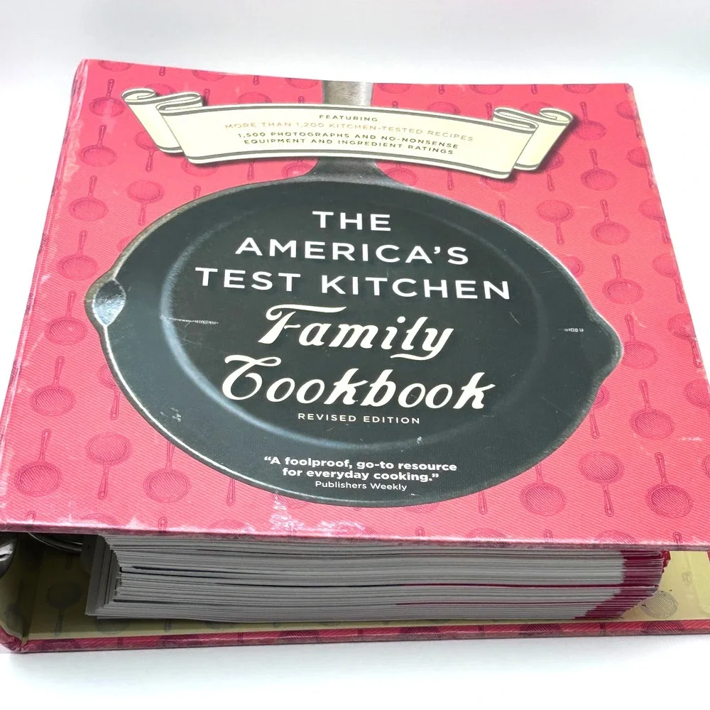 The America's Test Kitchen‎ Family Cookbook Book